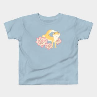 Leopard Gecko and Succulents Kids T-Shirt